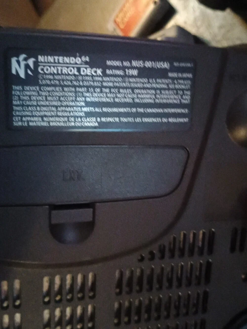 Nintendo N64 Console Bundle 2 Controllers And 7 Games